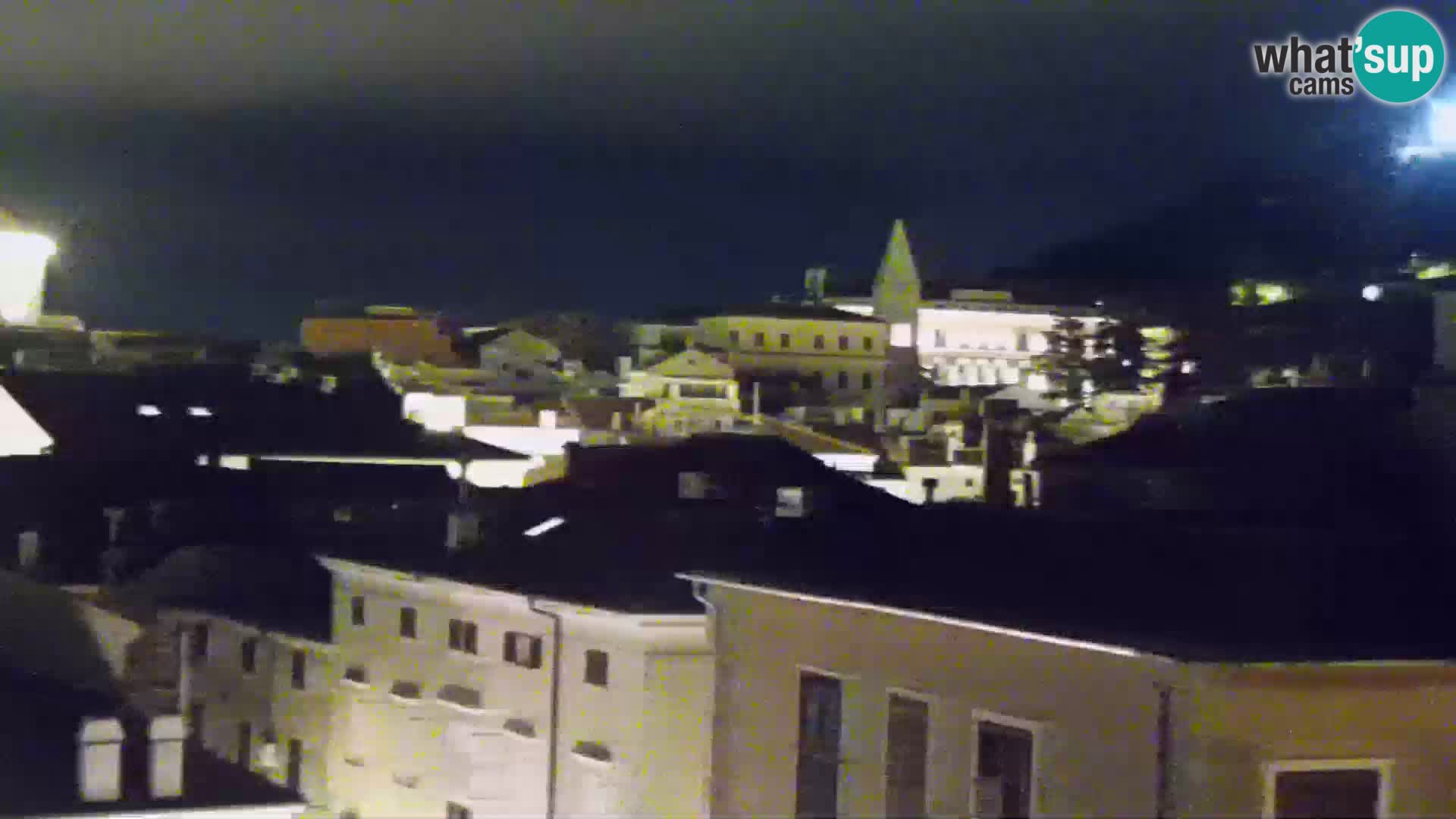 PIRAN Webcam | Strandpromenade Punta | Hotel Piran