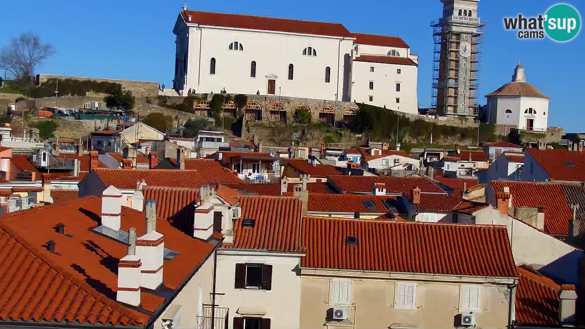 Spletna kamera Piran punta | Piransko nabrežje ¨- Hotel Piran