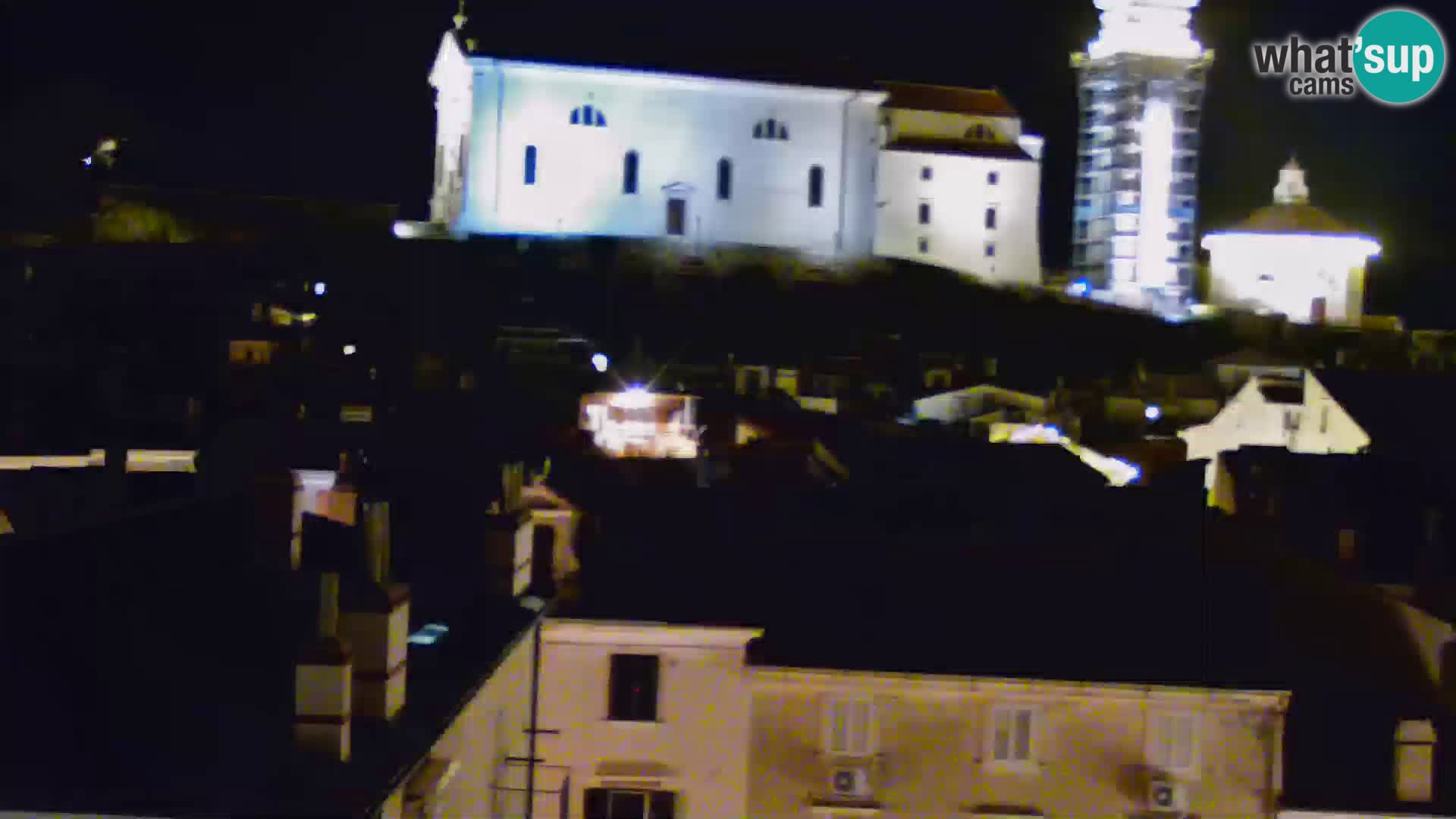 PIRAN Webcam | Strandpromenade Punta | Hotel Piran