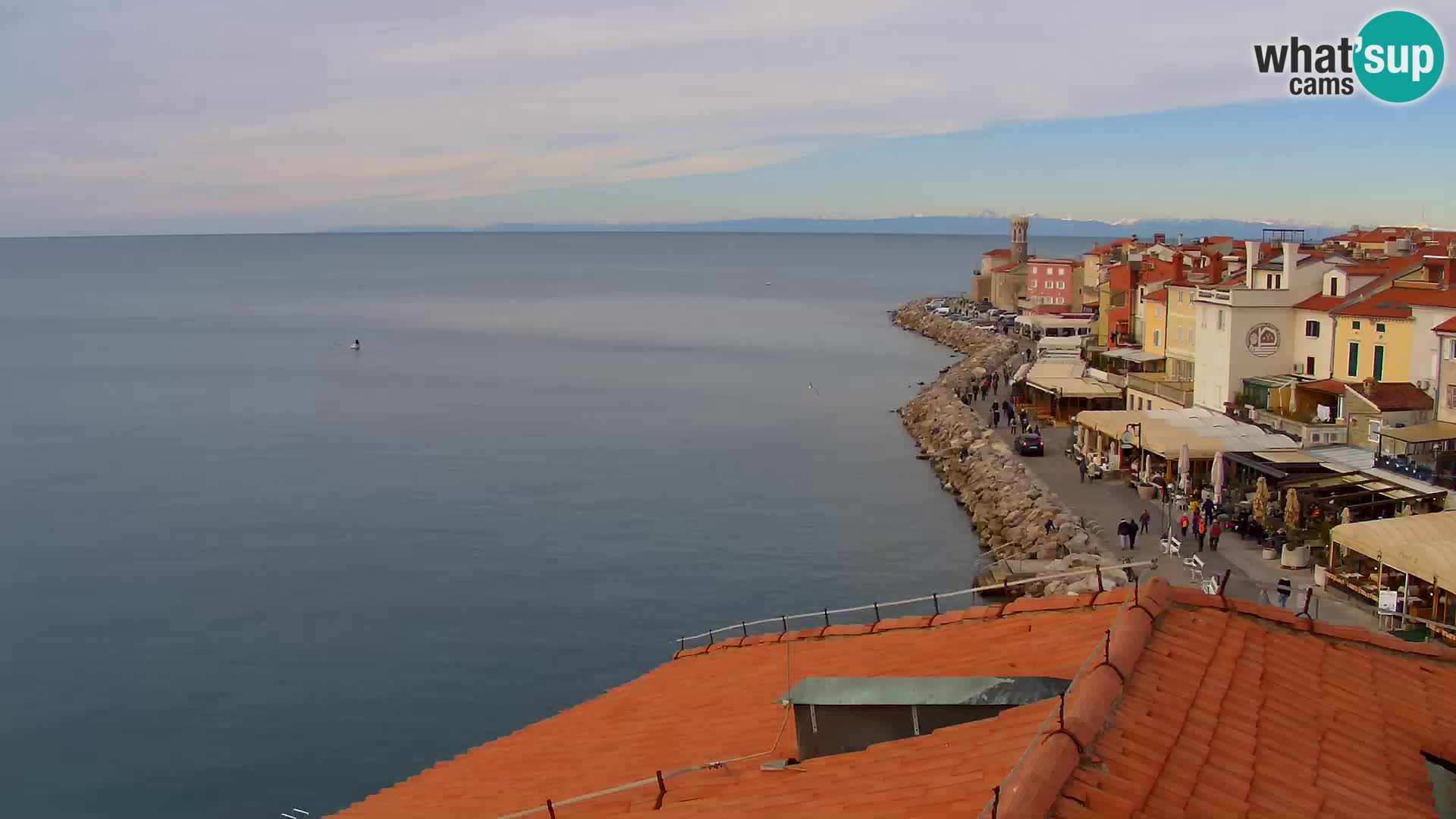 Spletna kamera Piran punta | Piransko nabrežje ¨- Hotel Piran