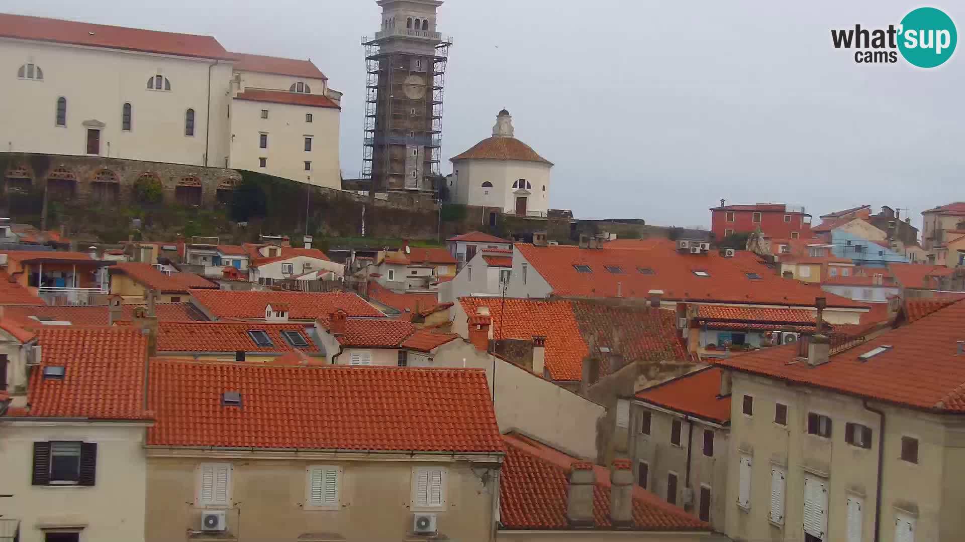 ﻿Pirano Webcam | Lungomare di Pirano | Hotel Piran