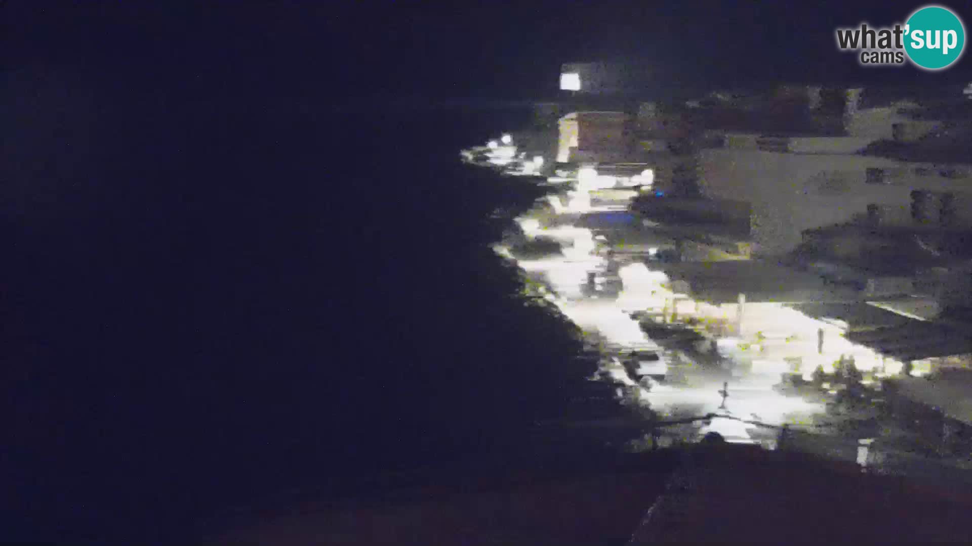 PIRAN Punta webcam | Seaside Promenade | Hotel Piran