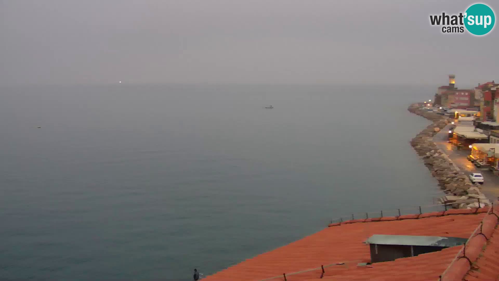 ﻿Pirano Webcam | Lungomare di Pirano | Hotel Piran