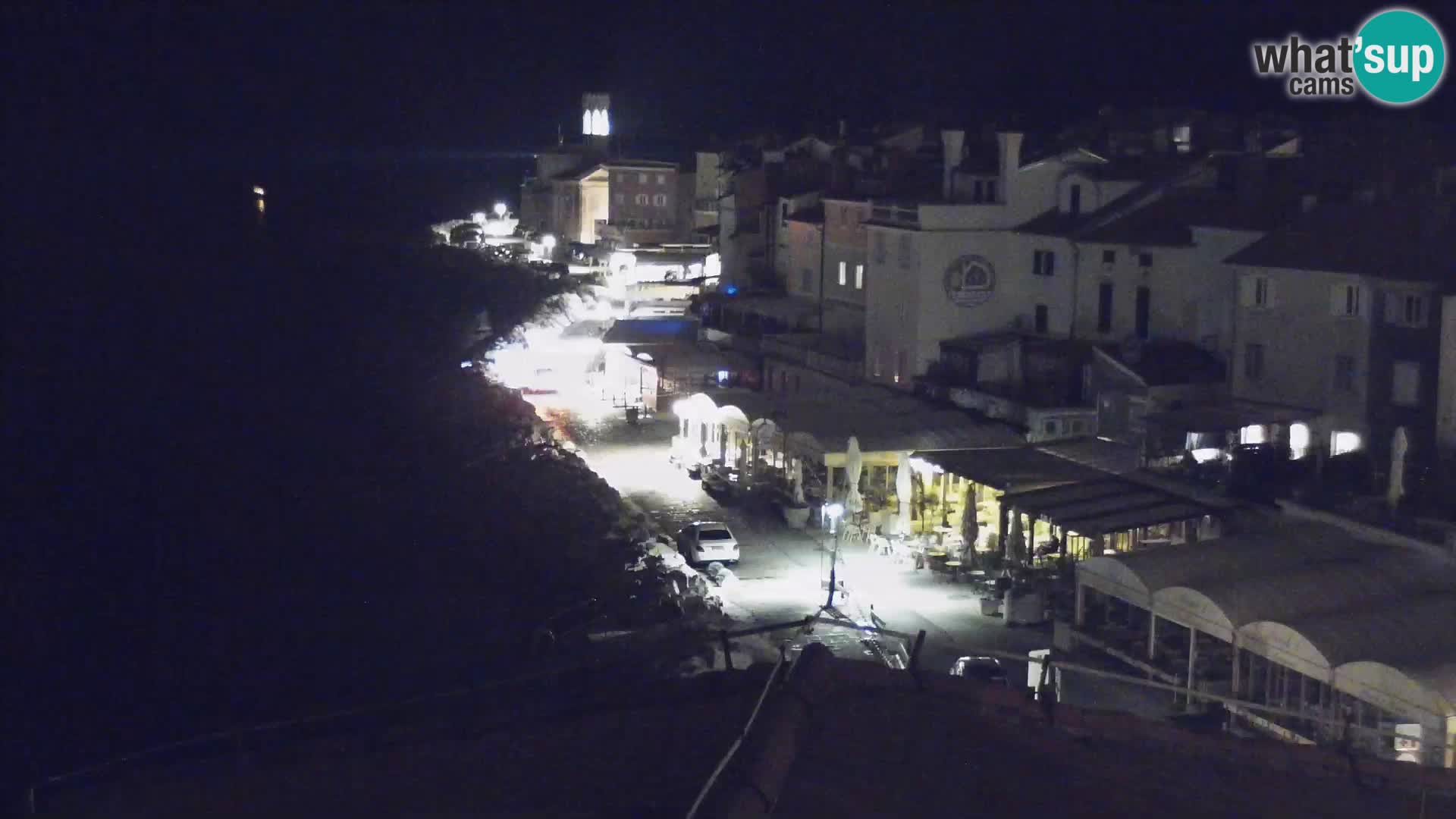 Spletna kamera Piran punta | Piransko nabrežje ¨- Hotel Piran