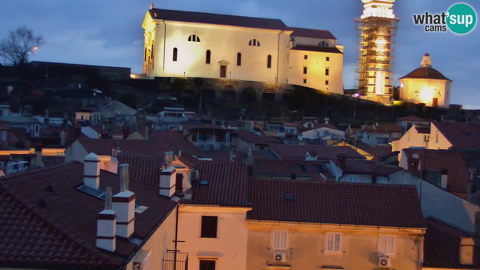 Spletna kamera Piran punta | Piransko nabrežje ¨- Hotel Piran