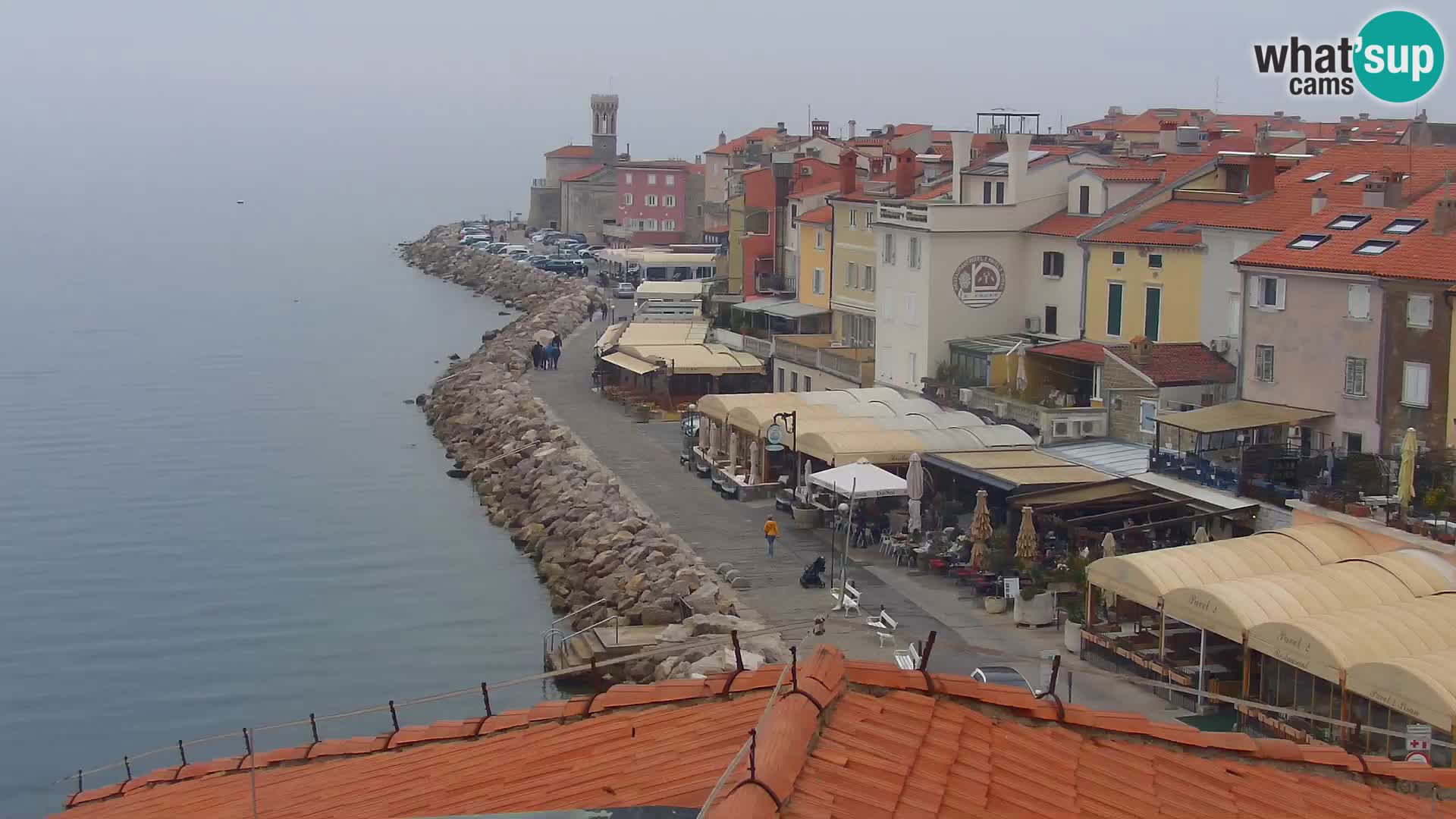 Spletna kamera Piran punta | Piransko nabrežje ¨- Hotel Piran