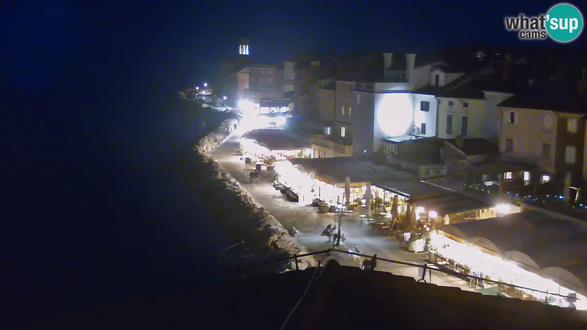 ﻿Pirano Webcam | Lungomare di Pirano | Hotel Piran