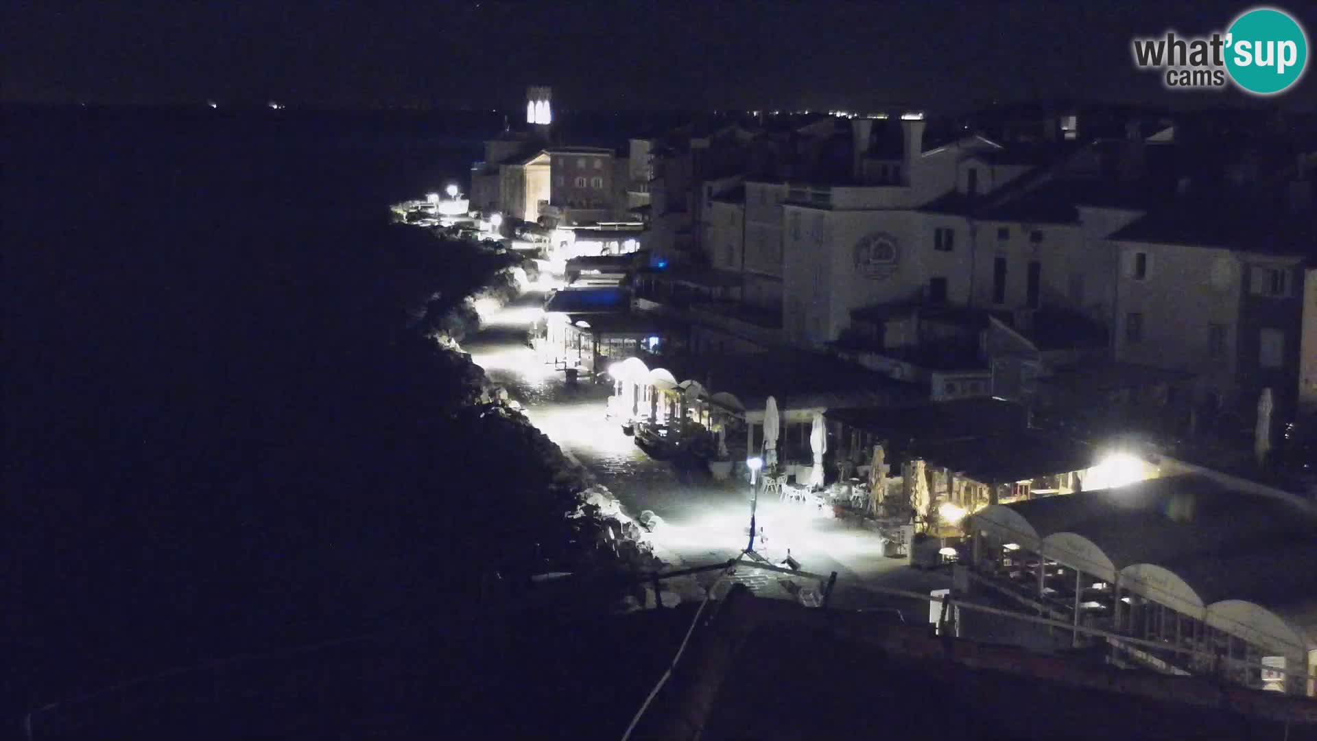 Spletna kamera Piran punta | Piransko nabrežje ¨- Hotel Piran