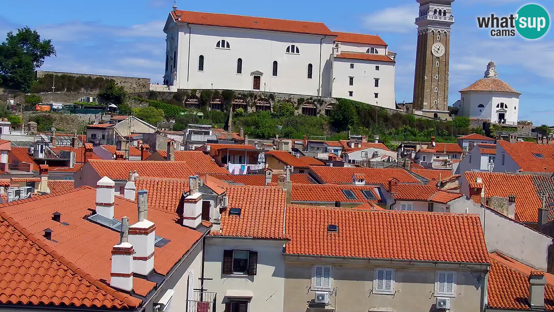 Spletna kamera Piran punta | Piransko nabrežje ¨- Hotel Piran