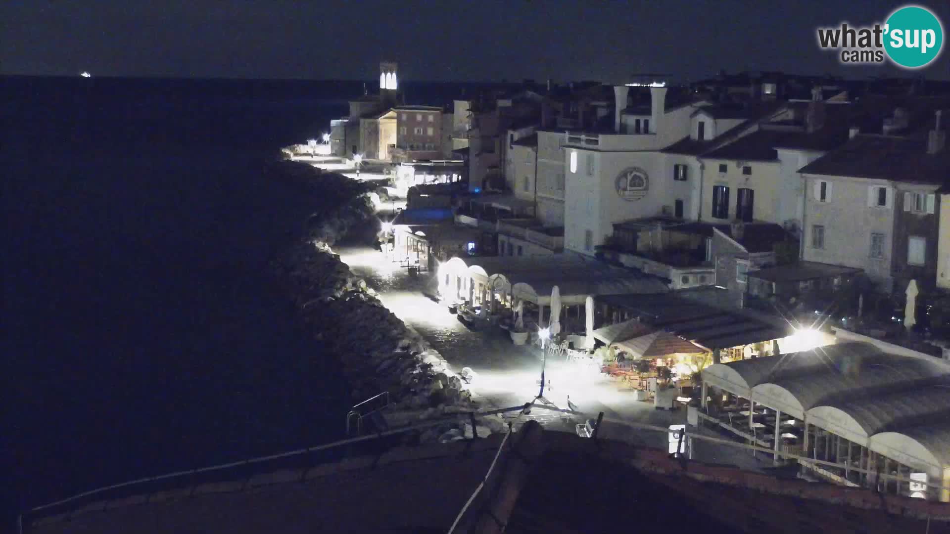 Spletna kamera Piran punta | Piransko nabrežje ¨- Hotel Piran