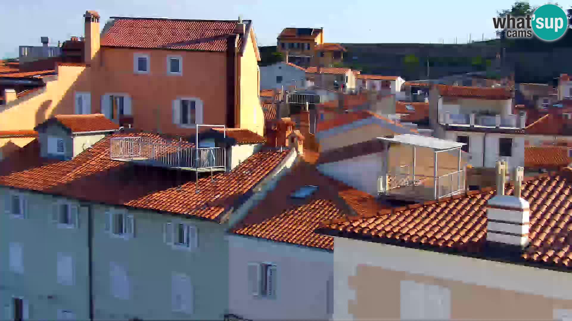 ﻿Pirano Webcam | Lungomare di Pirano | Hotel Piran