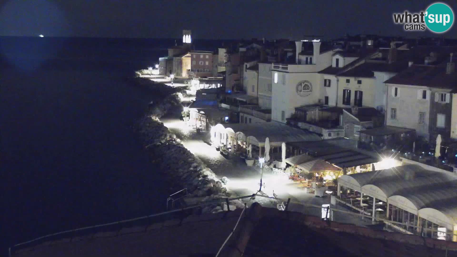 Spletna kamera Piran punta | Piransko nabrežje ¨- Hotel Piran