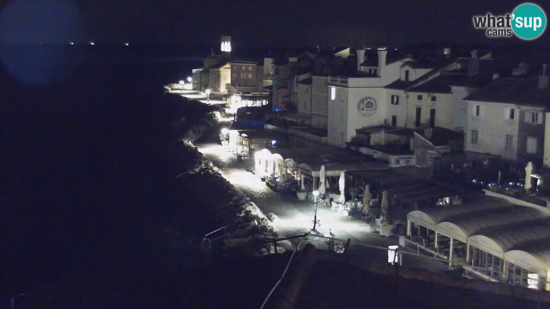 Spletna kamera Piran punta | Piransko nabrežje ¨- Hotel Piran