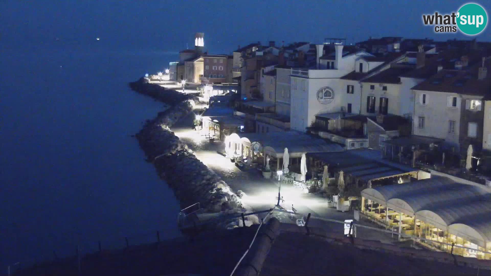 Strandpromenade von Piran