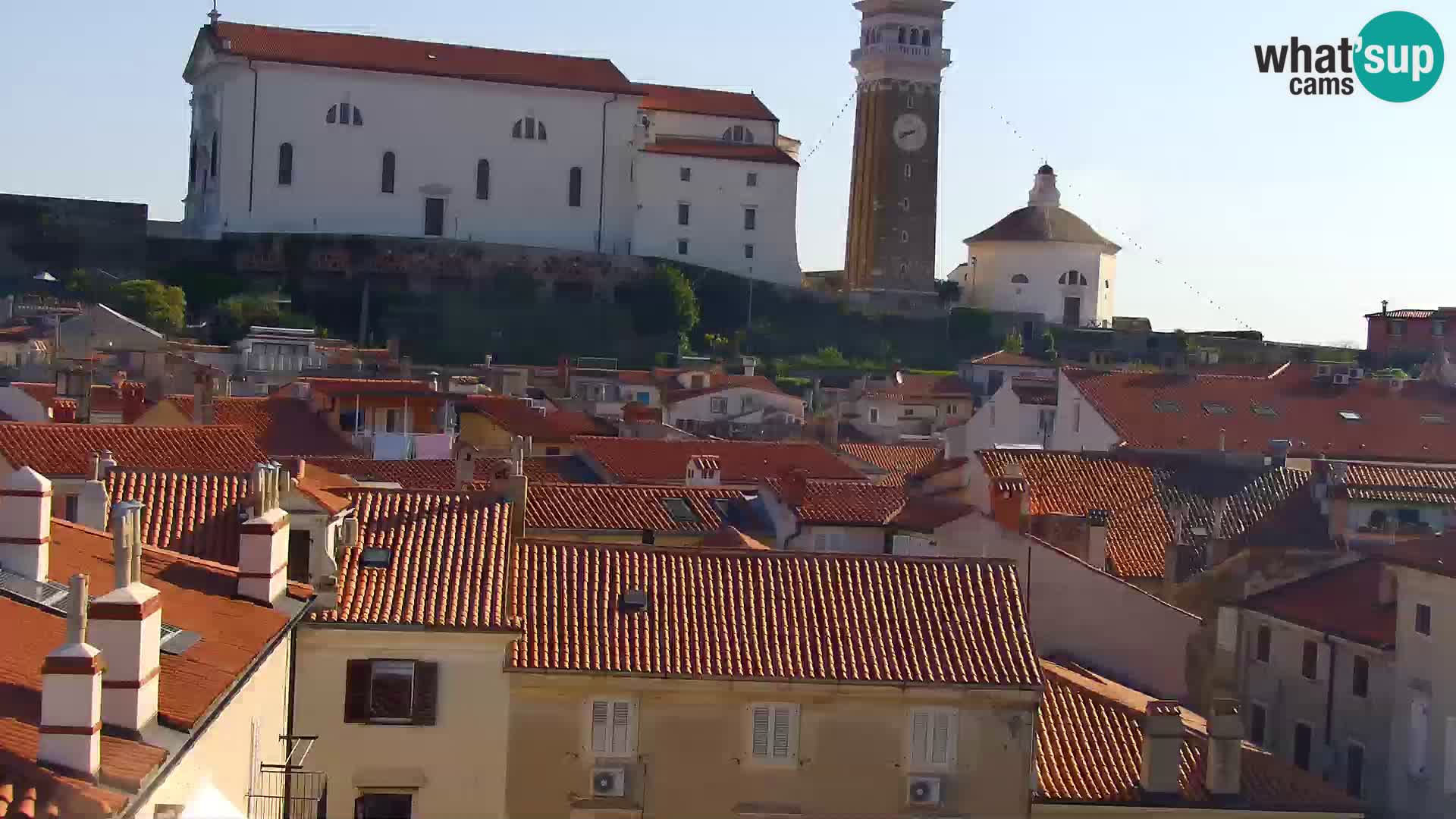 Spletna kamera Piran punta | Piransko nabrežje ¨- Hotel Piran