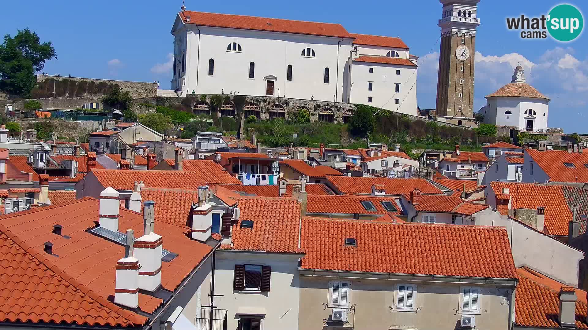 Spletna kamera Piran punta | Piransko nabrežje ¨- Hotel Piran