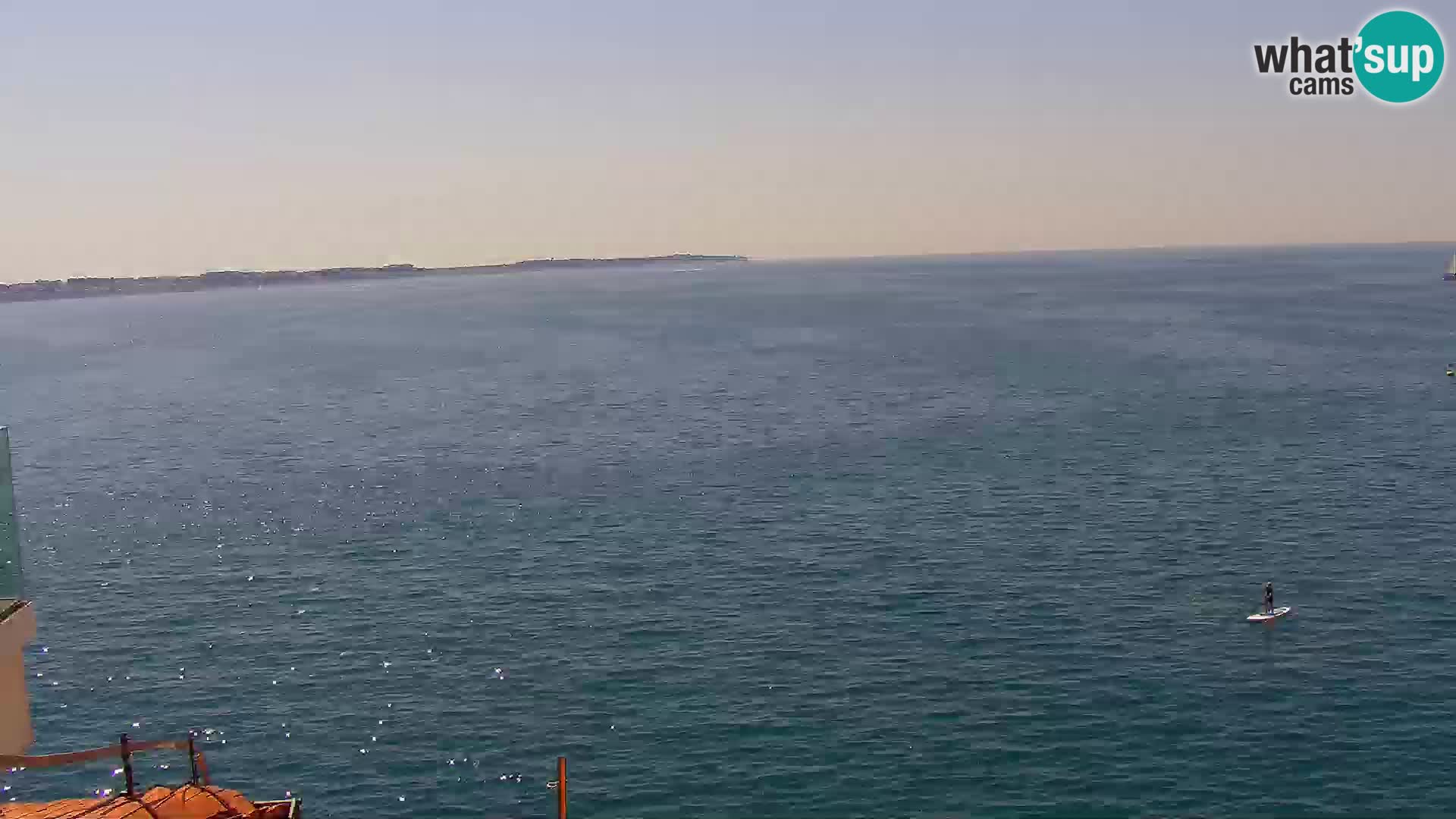 PIRAN Punta webcam | Seaside Promenade | Hotel Piran