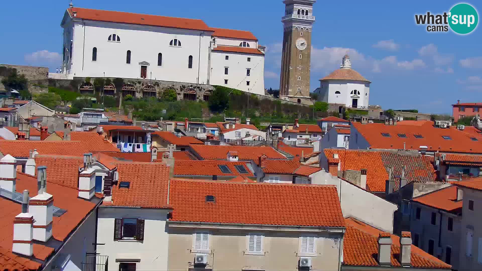 Spletna kamera Piran punta | Piransko nabrežje ¨- Hotel Piran