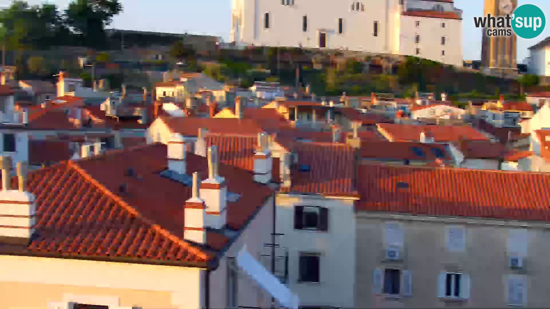 Spletna kamera Piran punta | Piransko nabrežje ¨- Hotel Piran