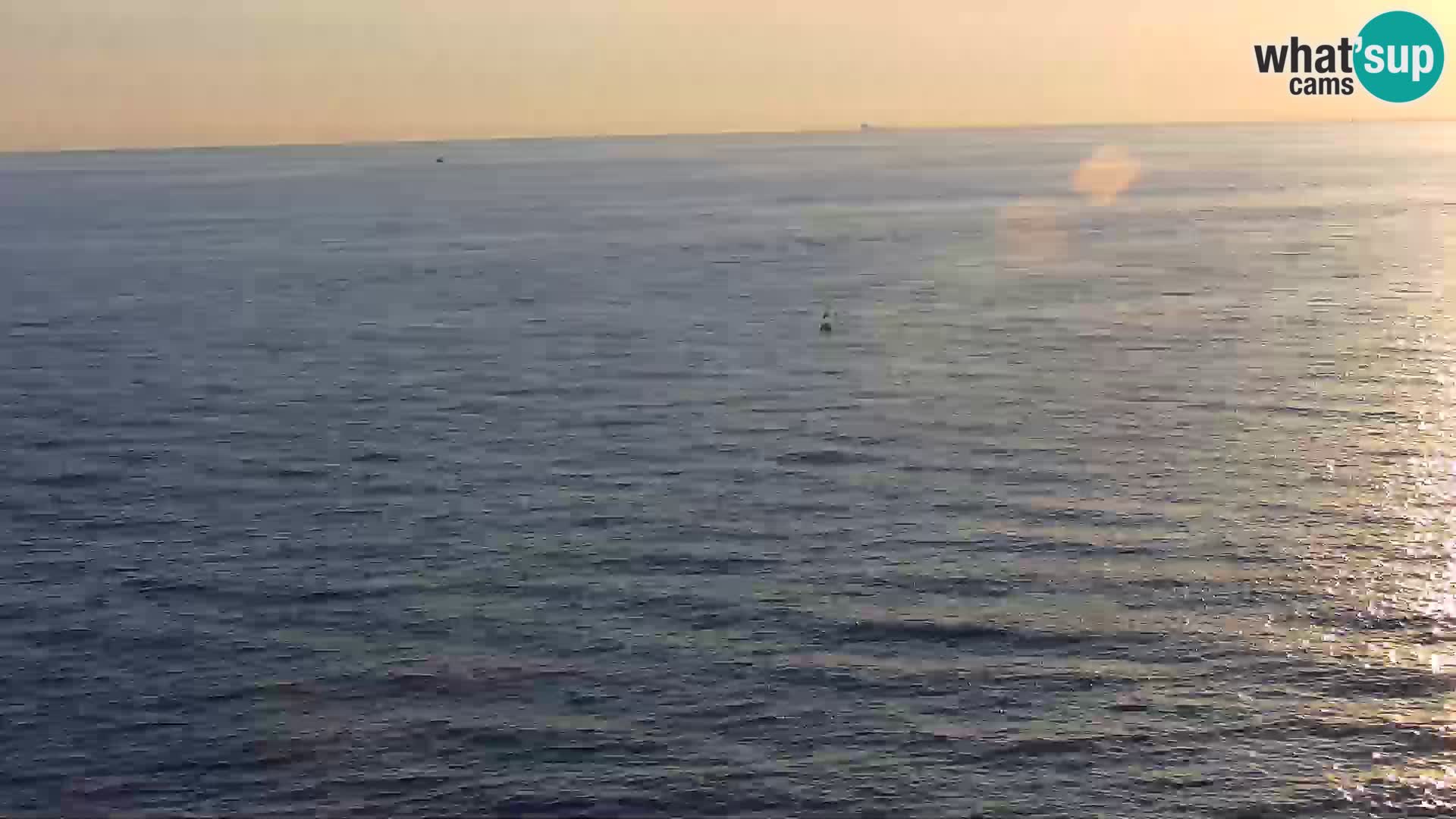 PIRAN Webcam | Strandpromenade Punta | Hotel Piran