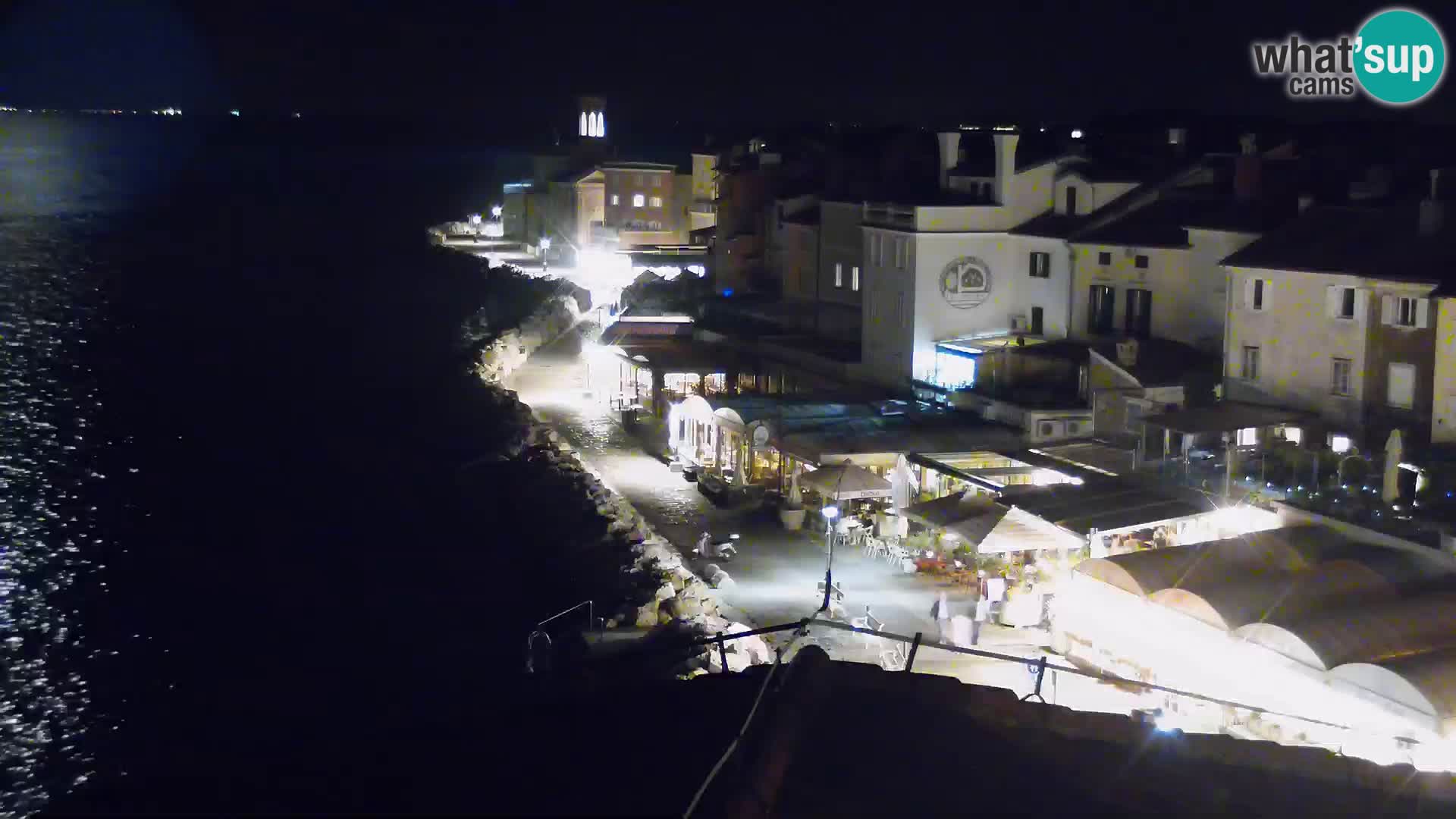 Spletna kamera Piran punta | Piransko nabrežje ¨- Hotel Piran