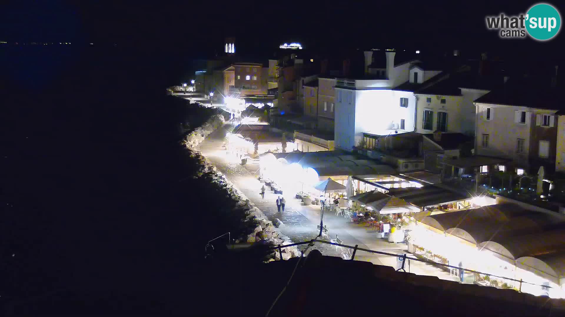 Spletna kamera Piran punta | Piransko nabrežje ¨- Hotel Piran