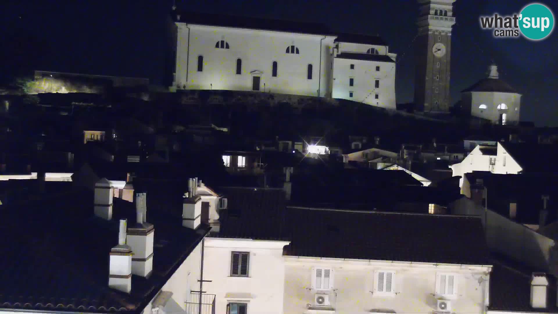 ﻿Pirano Webcam | Lungomare di Pirano | Hotel Piran