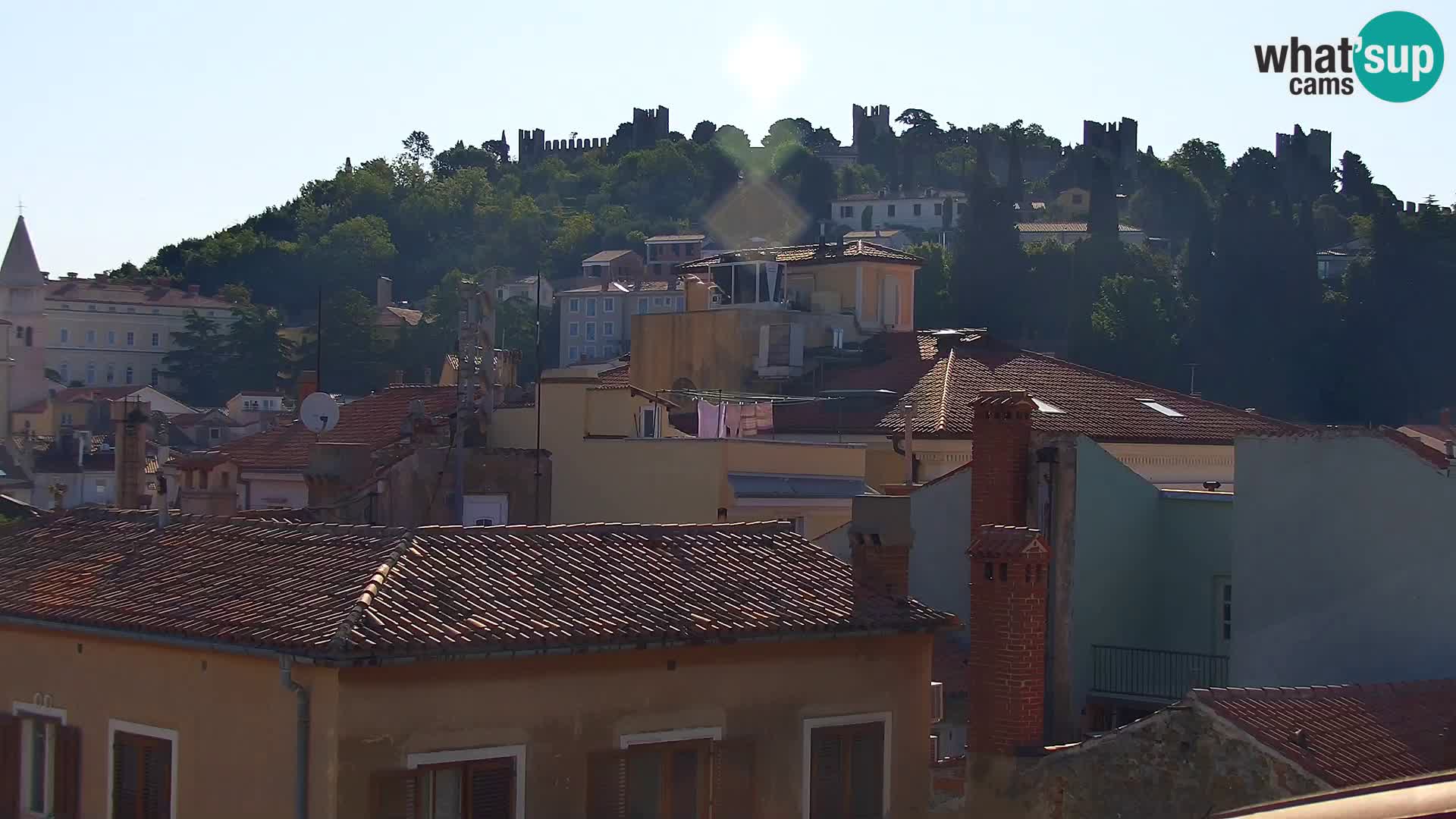 ﻿Pirano Webcam | Lungomare di Pirano | Hotel Piran