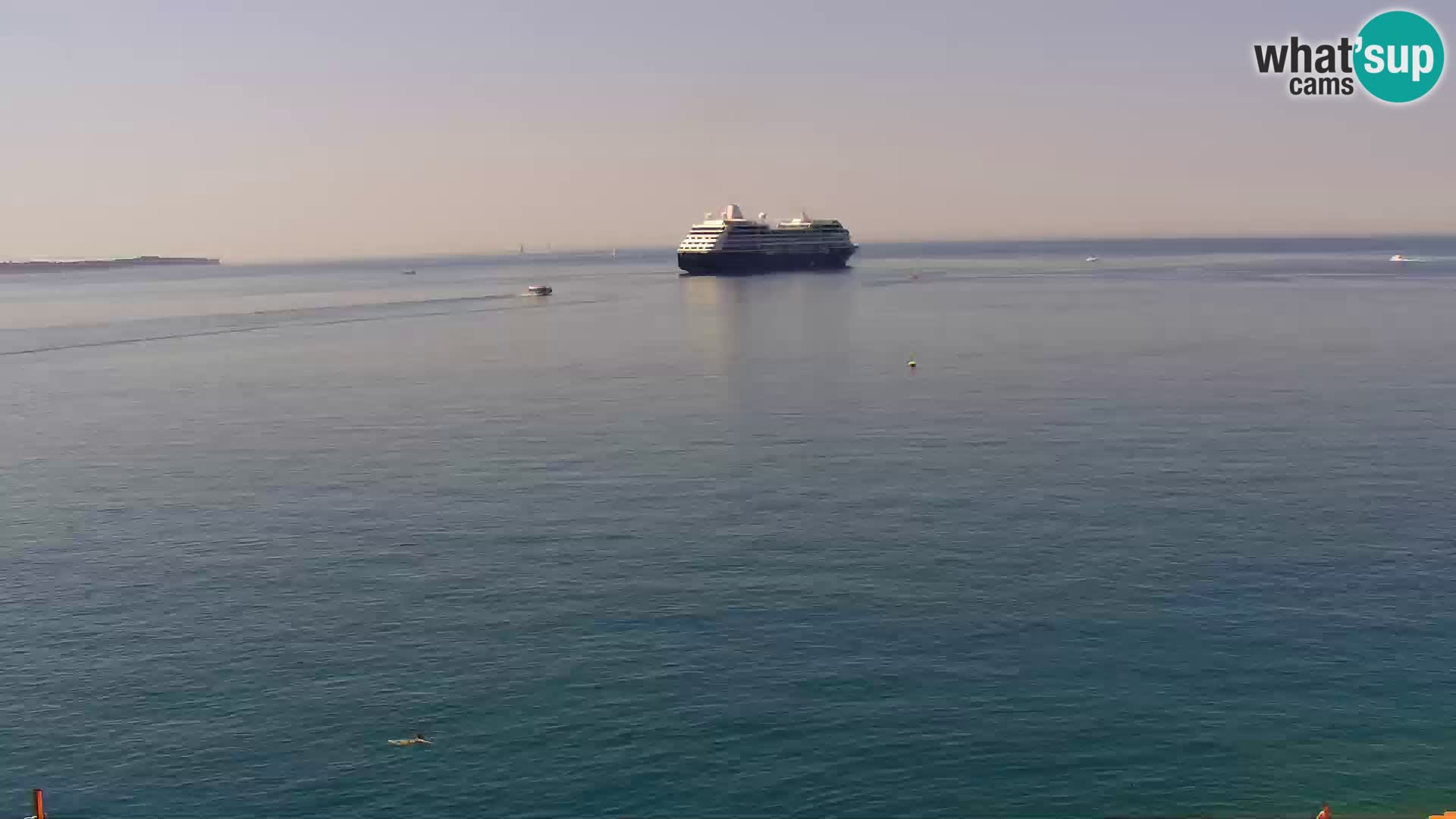 PIRAN Webcam | Strandpromenade Punta | Hotel Piran