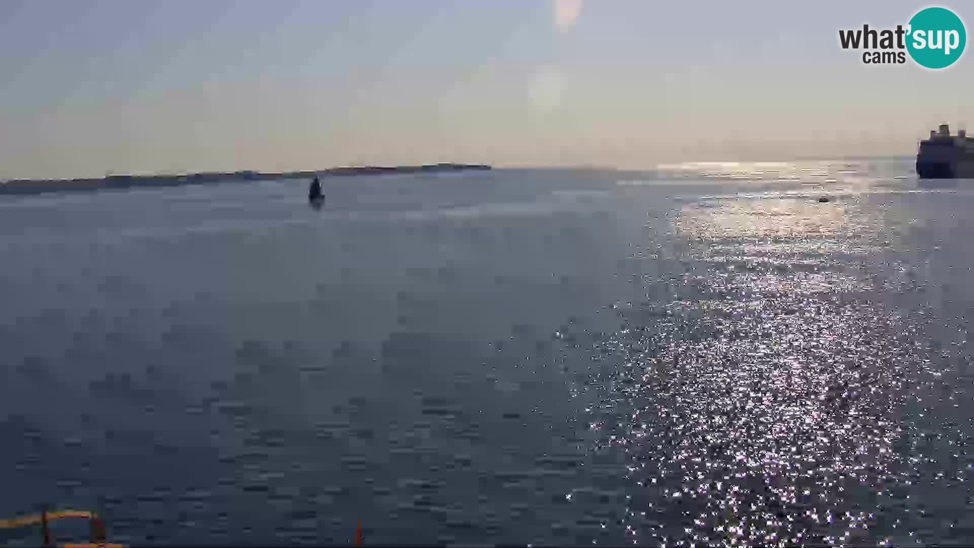 PIRAN Webcam | Strandpromenade Punta | Hotel Piran