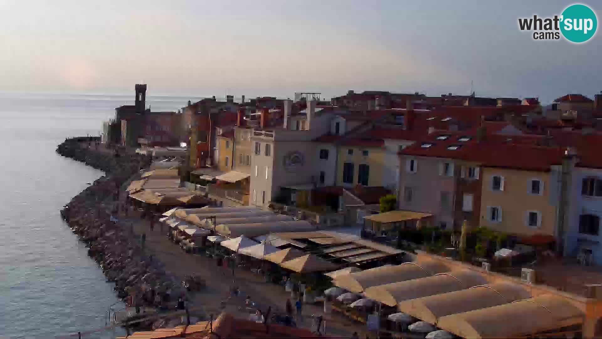 Strandpromenade von Piran