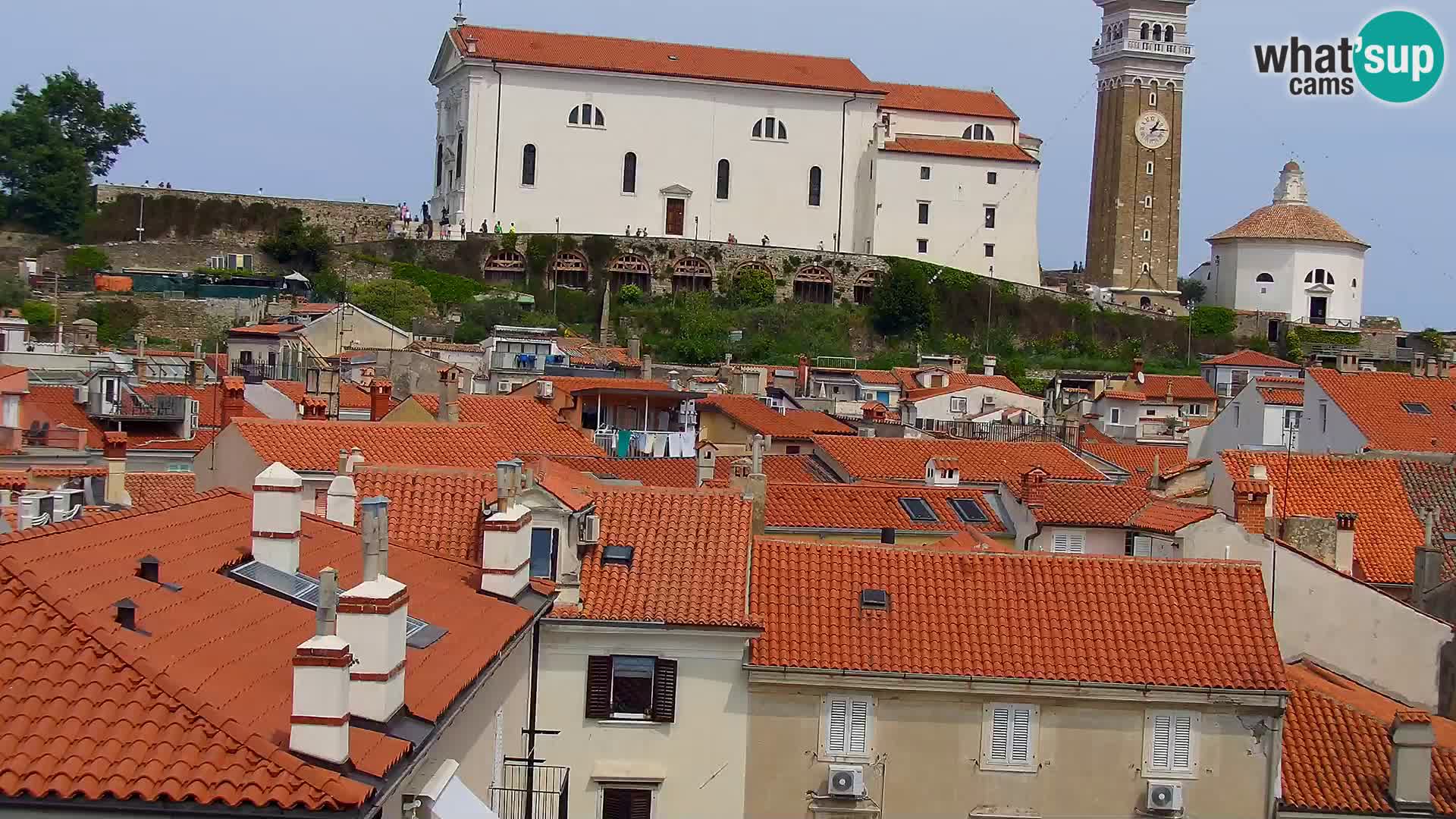 Spletna kamera Piran punta | Piransko nabrežje ¨- Hotel Piran