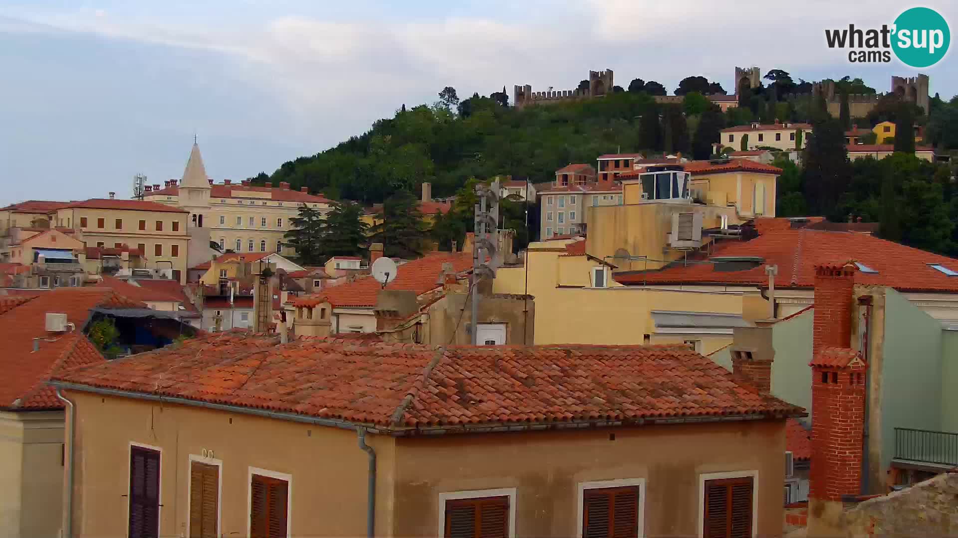 Spletna kamera Piran punta | Piransko nabrežje ¨- Hotel Piran