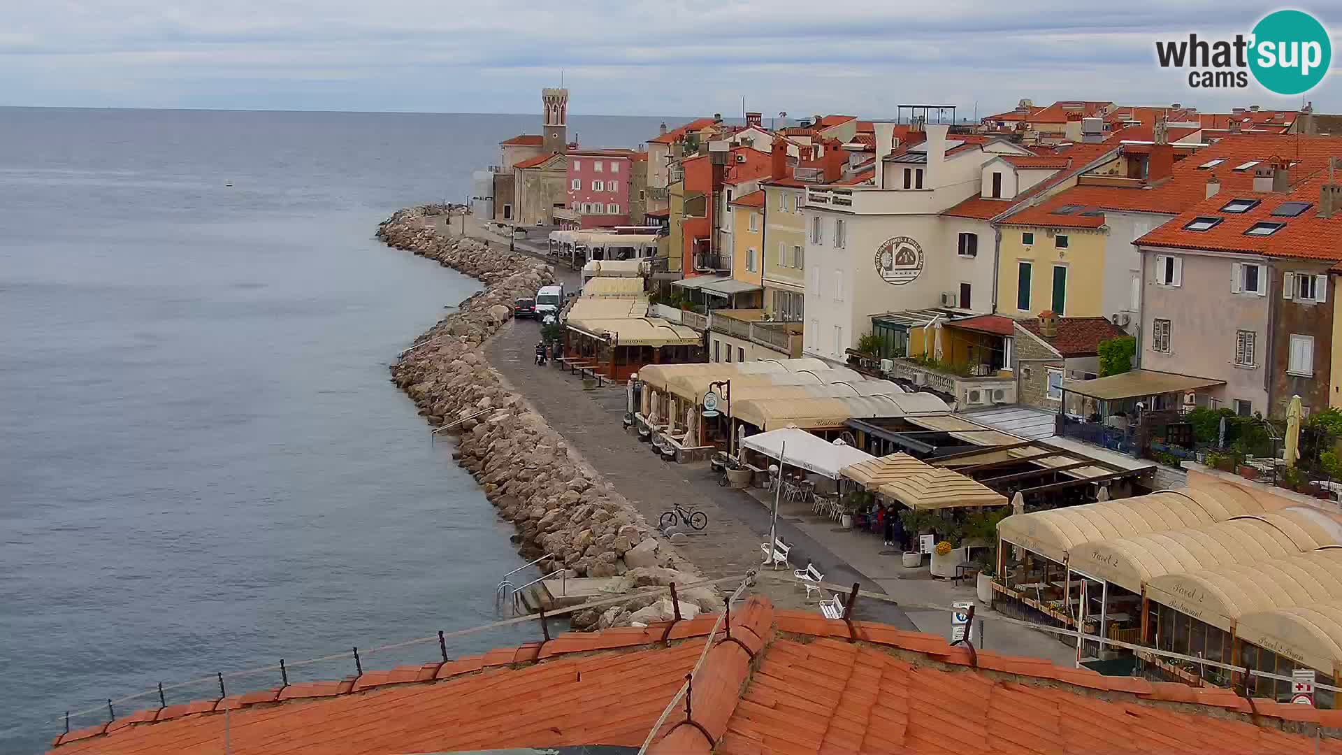 Strandpromenade von Piran