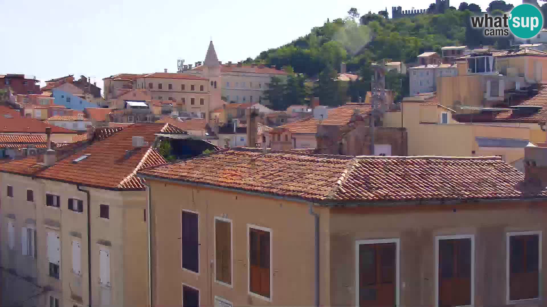 Piransko Nabrežje s Hotela Piran