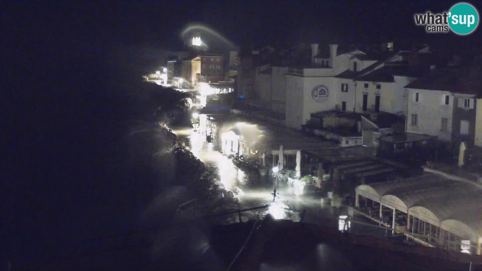 Piransko Nabrežje s Hotela Piran
