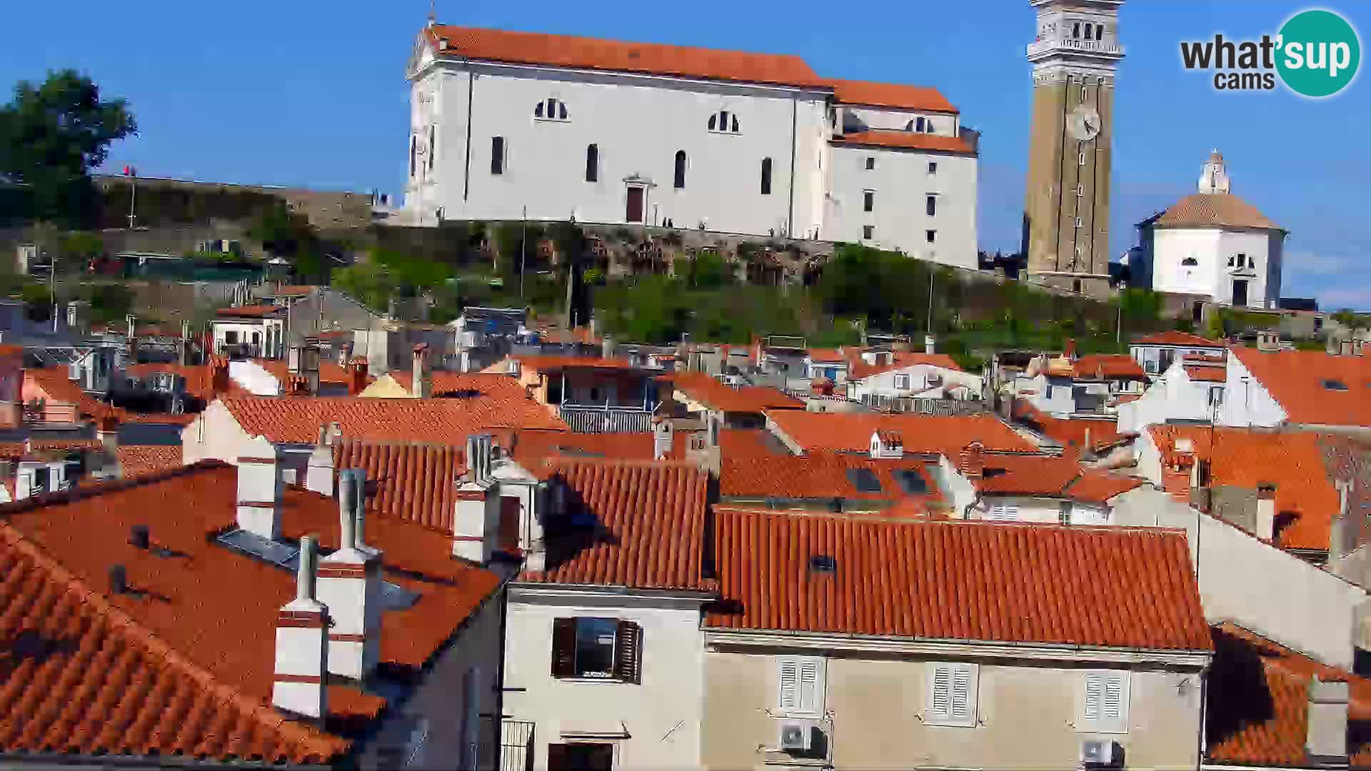 Spletna kamera Piran punta | Piransko nabrežje ¨- Hotel Piran