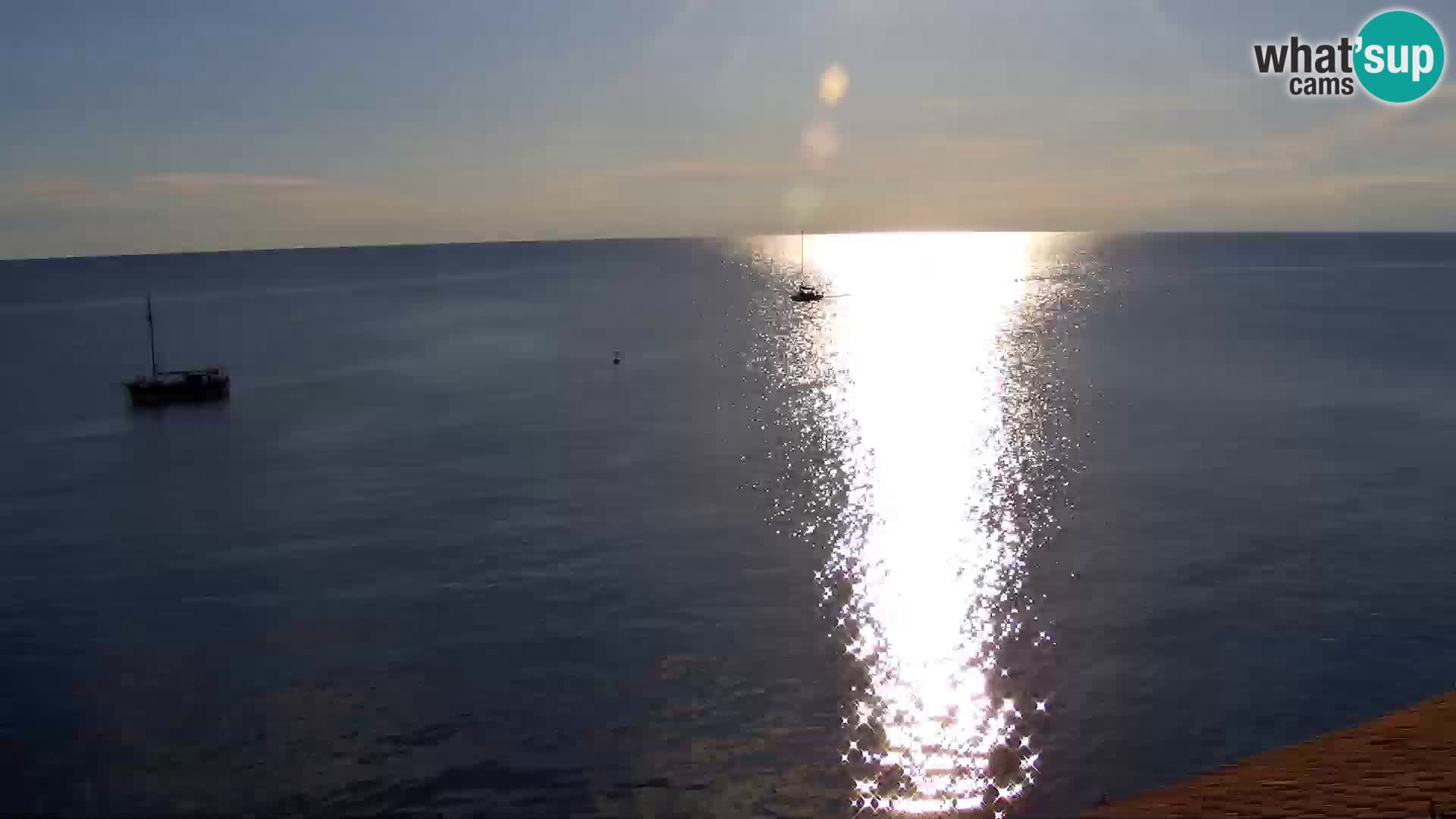 Spletna kamera Piran punta | Piransko nabrežje ¨- Hotel Piran