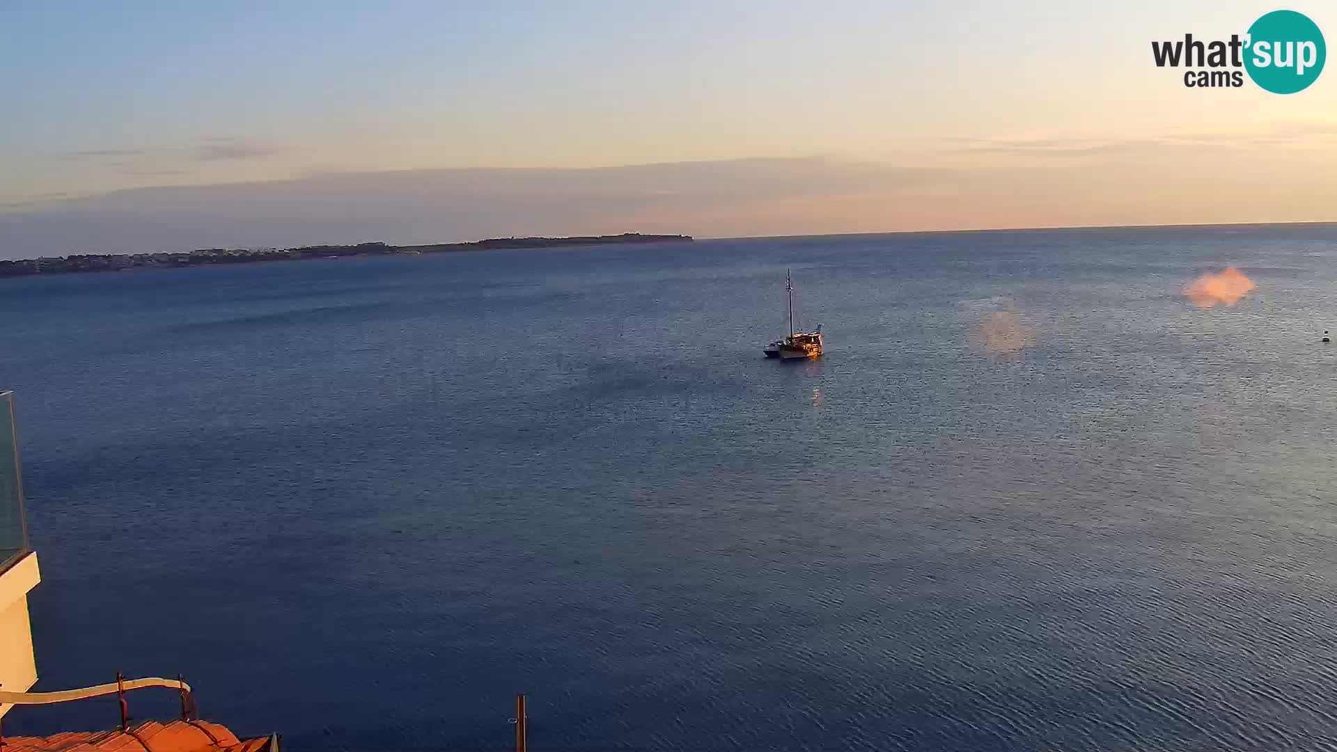 PIRAN Punta webcam | Seaside Promenade | Hotel Piran