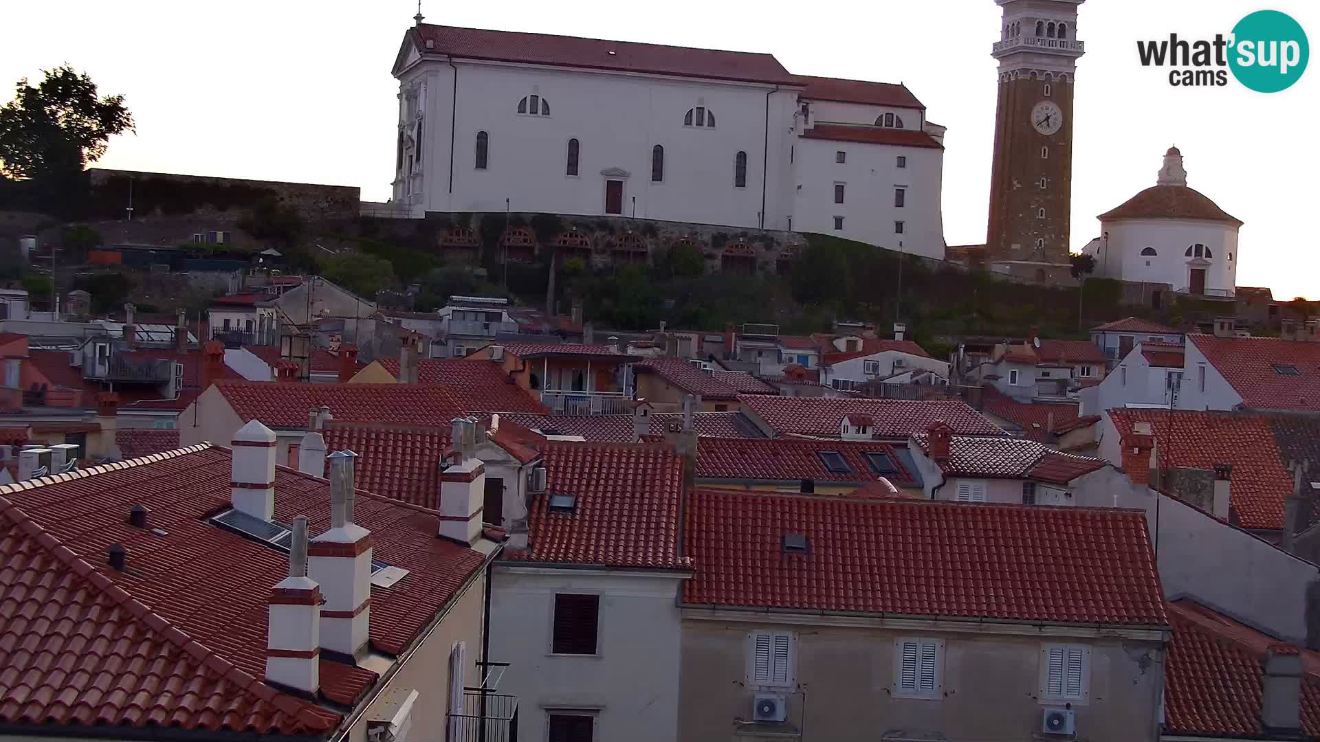 Spletna kamera Piran punta | Piransko nabrežje ¨- Hotel Piran