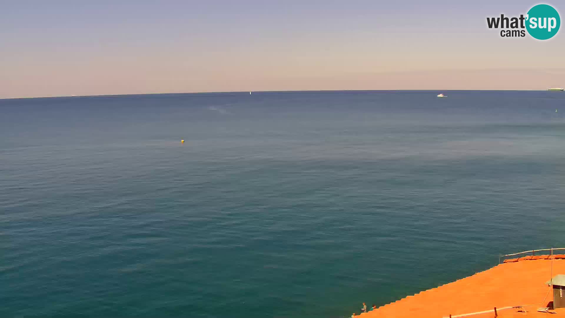 PIRAN Webcam | Strandpromenade Punta | Hotel Piran