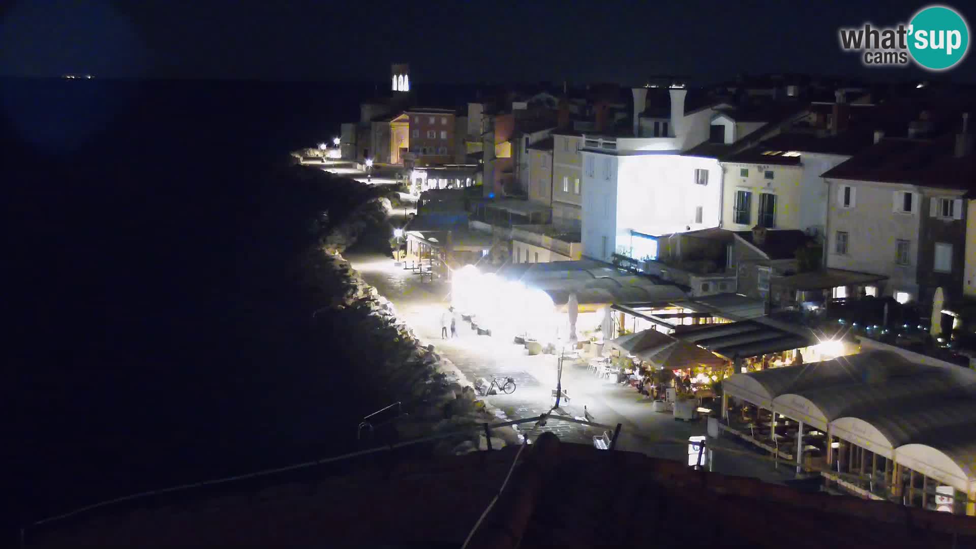 Spletna kamera Piran punta | Piransko nabrežje ¨- Hotel Piran