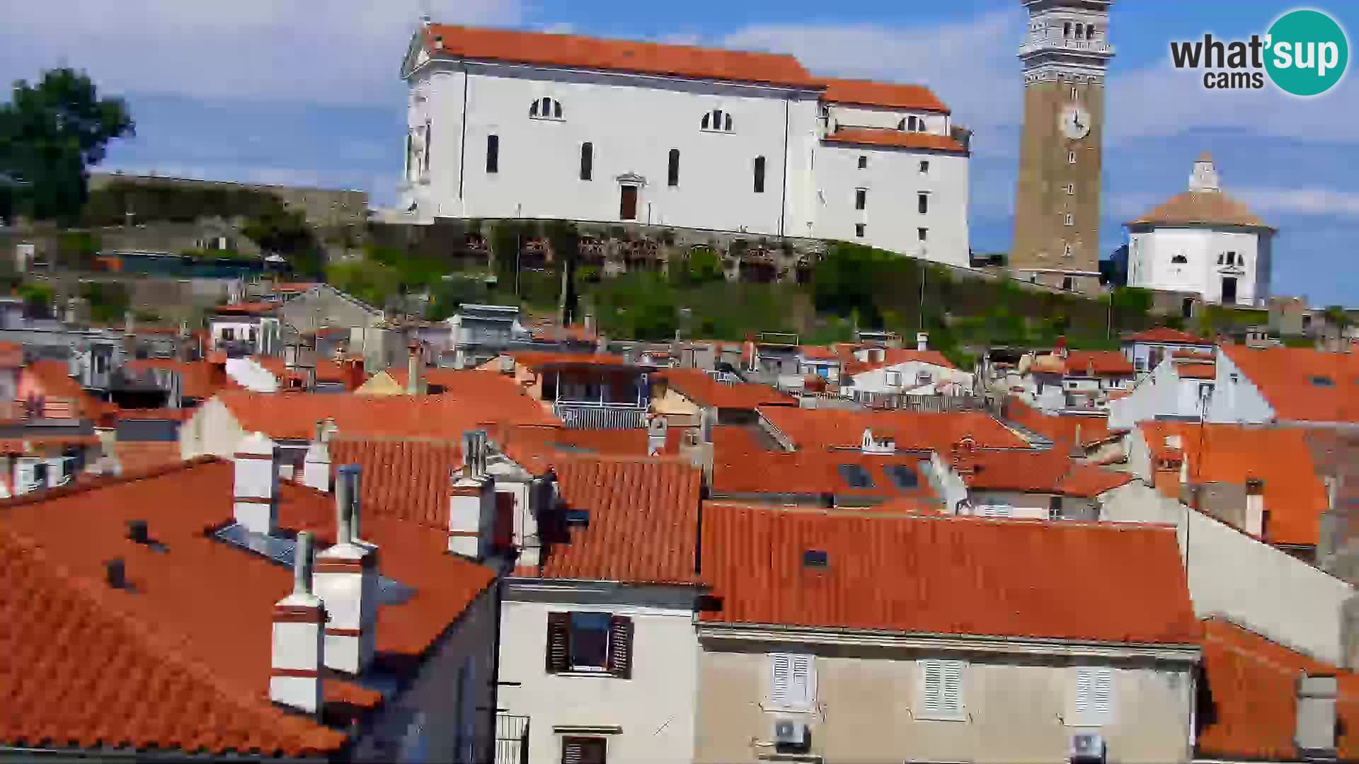 Spletna kamera Piran punta | Piransko nabrežje ¨- Hotel Piran
