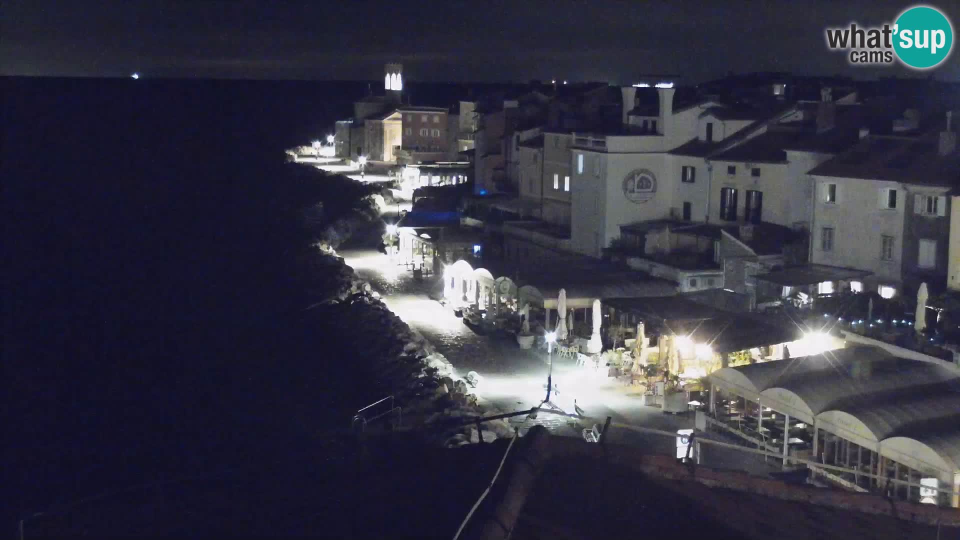 Strandpromenade von Piran