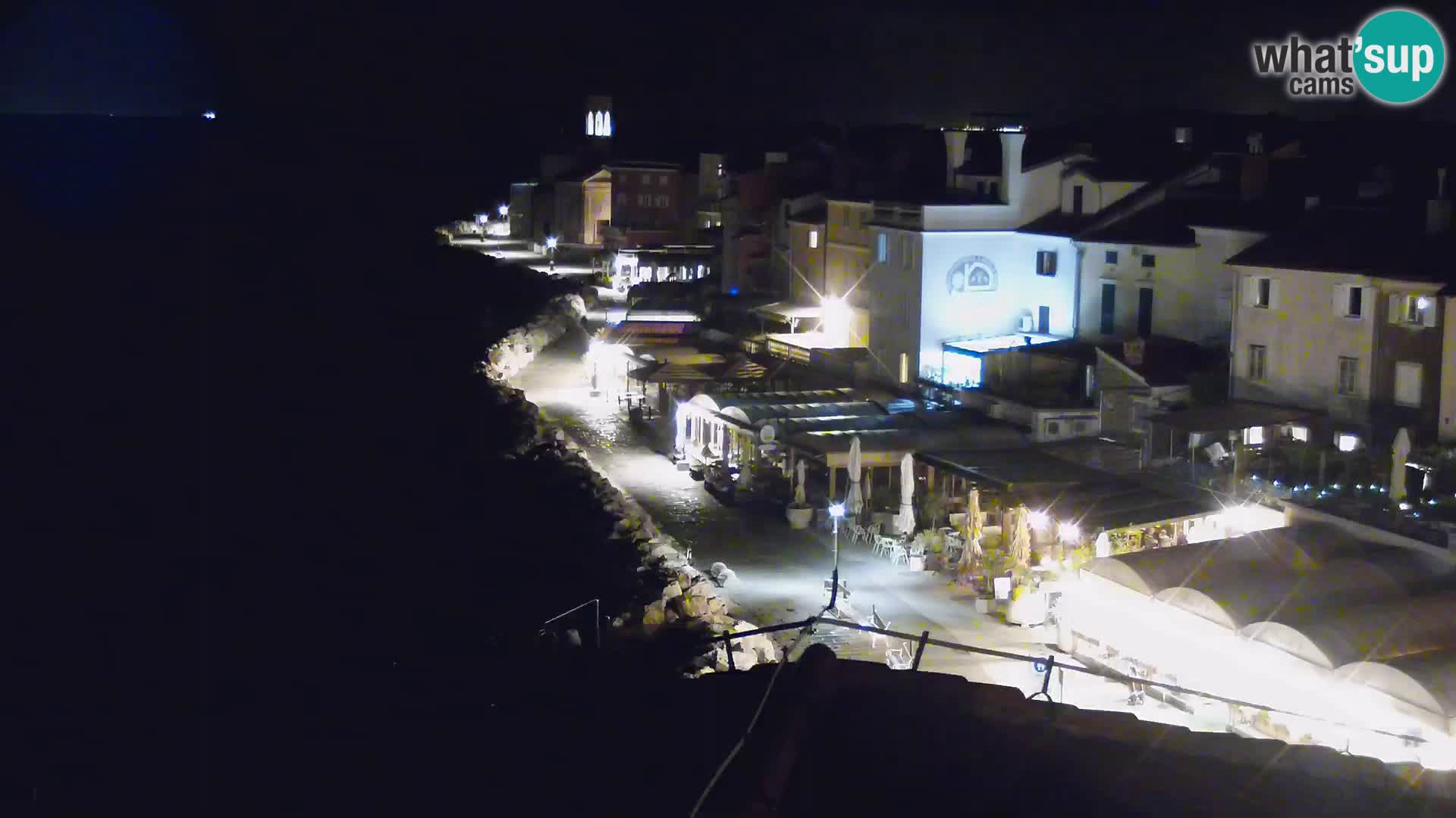 Strandpromenade von Piran