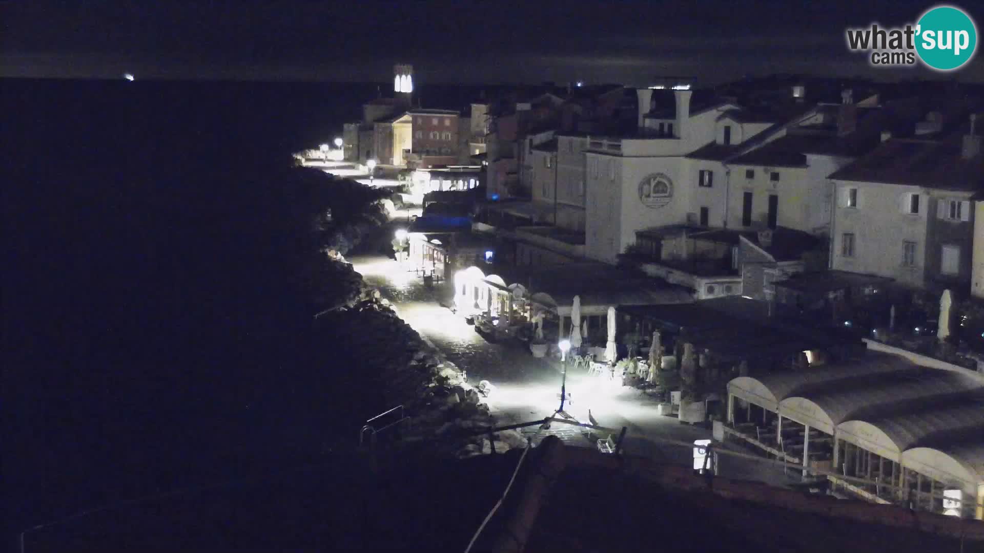 Strandpromenade von Piran