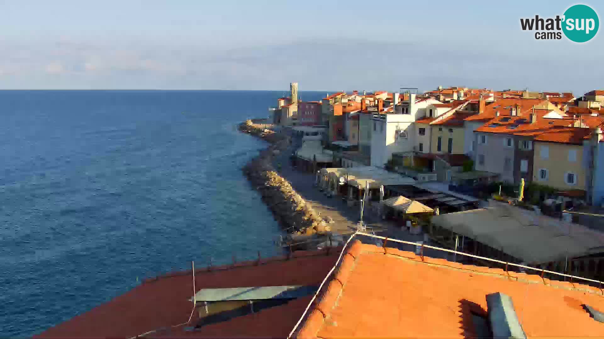 Strandpromenade von Piran