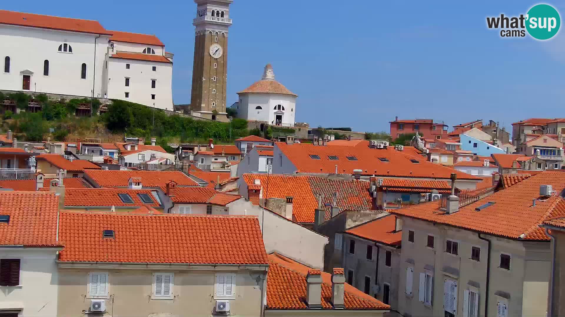 ﻿Pirano Webcam | Lungomare di Pirano | Hotel Piran