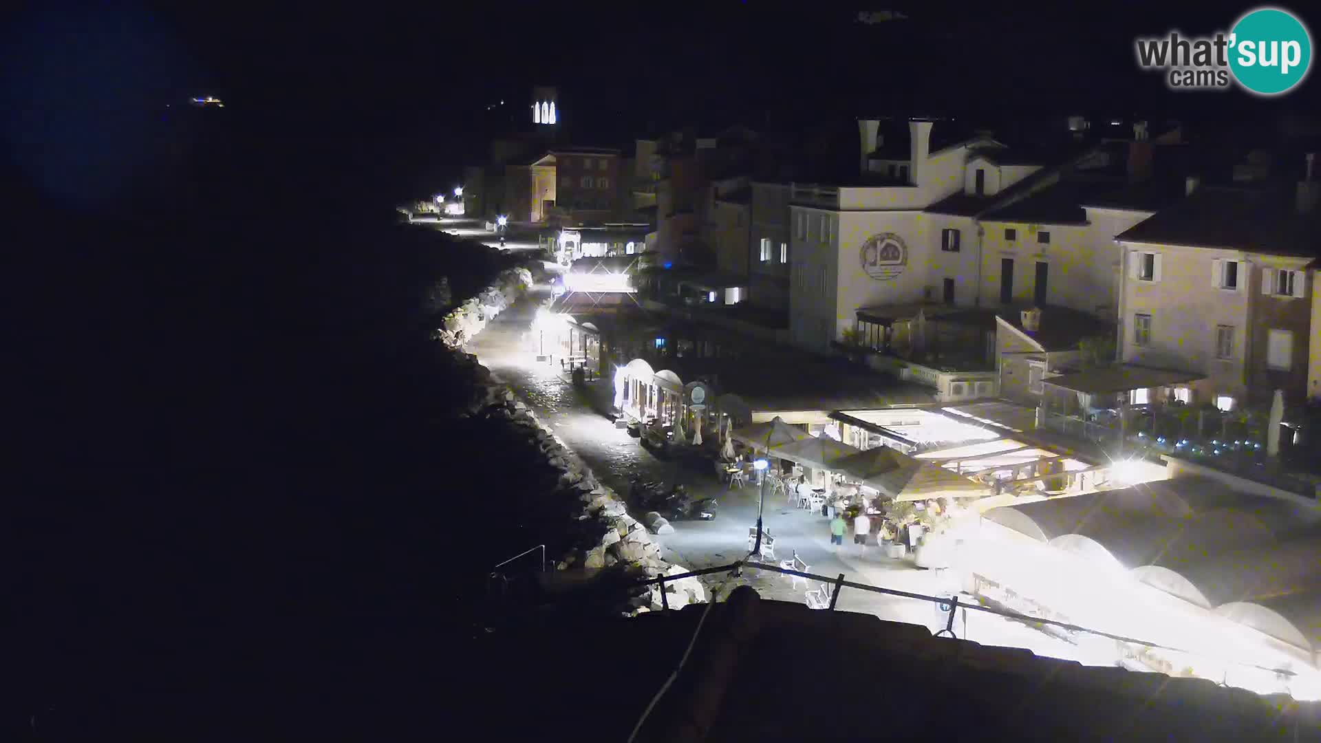Spletna kamera Piran punta | Piransko nabrežje ¨- Hotel Piran