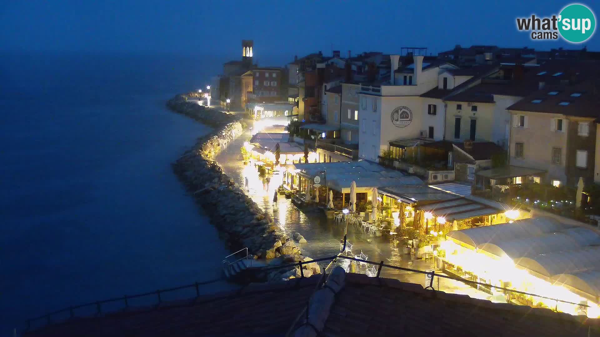 Spletna kamera Piran punta | Piransko nabrežje ¨- Hotel Piran